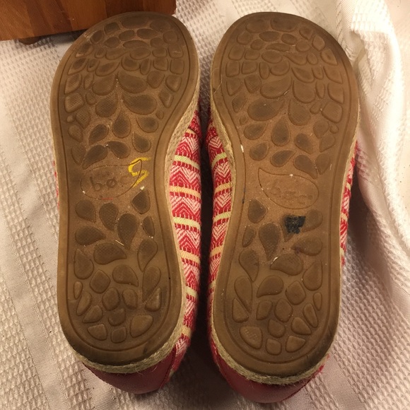 BOC fabric loafers almost new, worn once, EUC - Picture 6 of 8